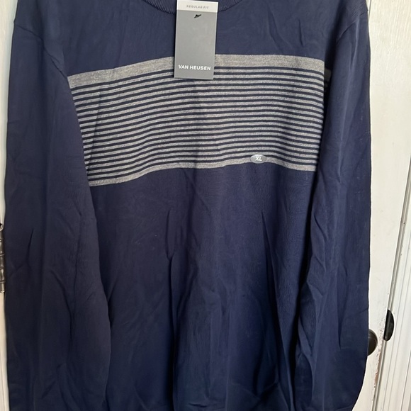 Van Heusen crewneck sweater XL NWT - Picture 2 of 9